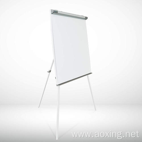 Melamine Flipchart Tripod Whiteboard Easel for school office